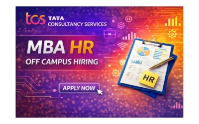 TCS MBA HR Off Campus Hiring | 2024 and 2025 batch | Talent Acquisition role