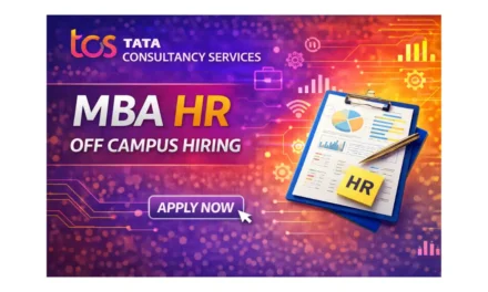 TCS MBA HR Off Campus Hiring | 2024 and 2025 batch | Talent Acquisition role