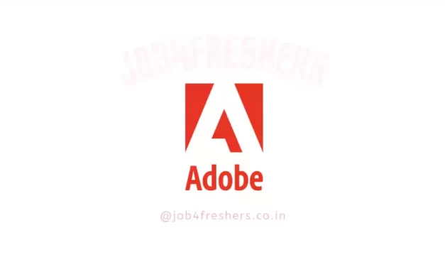 Adobe Recruitment 2022 | Lead Software Engineer | Apply Now