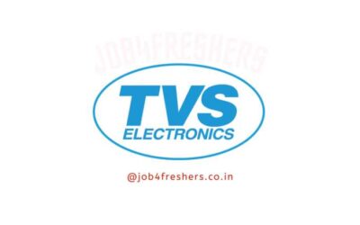 TVS Electronics Recruitment 2022 | Laptop Engineer | Apply Now