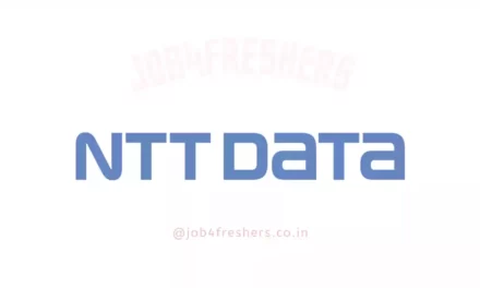 NTT DATA Is Hiring Fresher for Oracle DBA |Apply Now