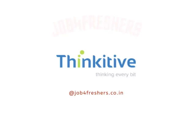 Thinkitive Recruitment 2022 | Software Developer| Apply Now!