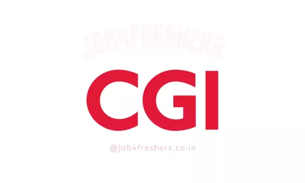 CGI Recruitment 2022 | BE/B. Tech – 2021 Passed out
