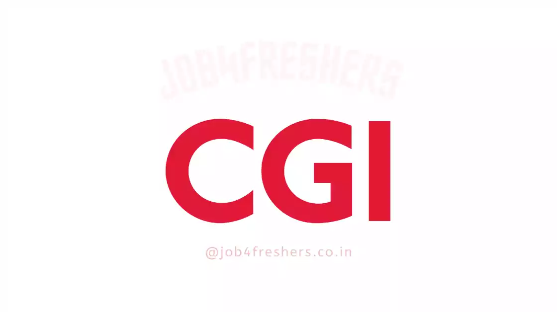 CGI Jobs Bengaluru 2023 | Fresher | Apply now!!