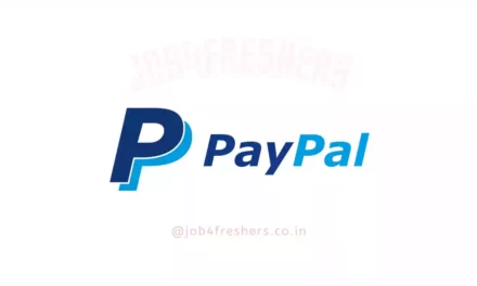 Paypal Hiring freshers Product Manager| Latest Job Update