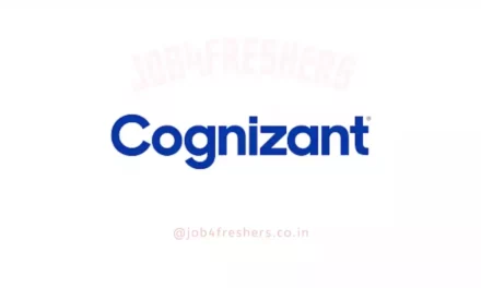 Cognizant Is Hiring Software Engineer | Graduate | Full Time