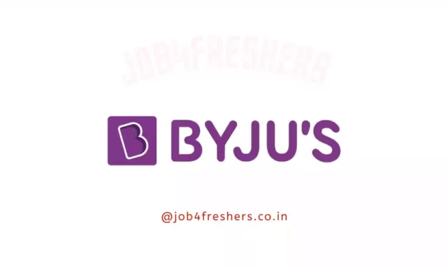 BYJUS hiring for Academic Specialist 2023 |Work From Home |Part Time