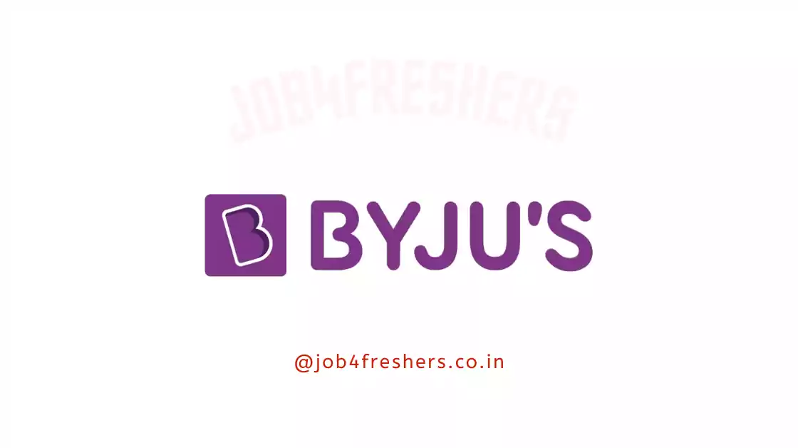 BYJU’S Recruitment 2022 | Recruitment Associate | Apply Now