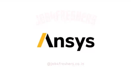 Ansys Recruitment 2022 | Application Developer | Off-campus | Full Time