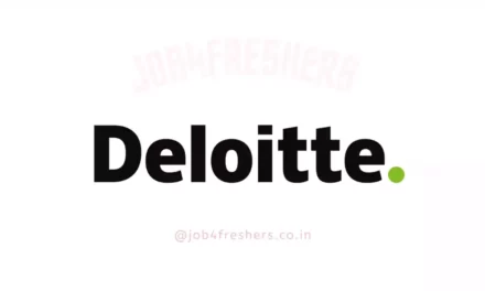 Deloitte Recruitment 2023 | Testing  | Full Time | Apply Now
