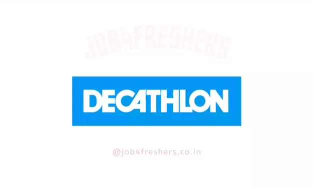 Decathlon Recruitment 2022 | Quality Assurance Tester | Apply Now | Full time