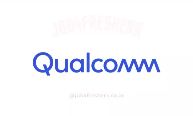 Qualcomm Off Campus Drive 2024 For Software Engineer | Full Time