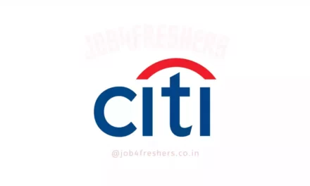 Citi Off-Campus Hiring 2022|  Application Support analyst | Apply Now