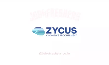 Zycus Recruitment Hiring 2023 For Analyst | Apply Now!