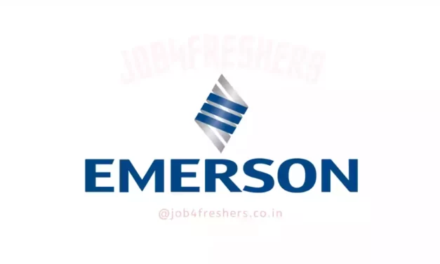 Diploma Trainee Recruitment 2022 | Emerson  | Mechanical | Apply Now