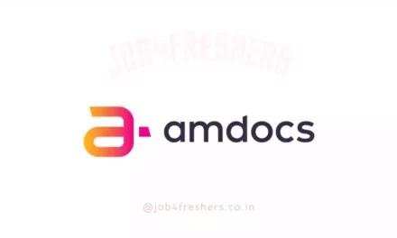Amdocs Recruitment Drive 2023 | Technology Engineer | Apply Now