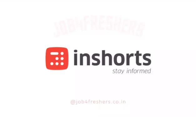 Inshorts Is Hiring 2022 freshers for Frontend Developer | Apply Now!