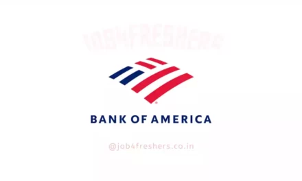 Bank of America Off Campus hiring for freshers | Mass hiring | 2023