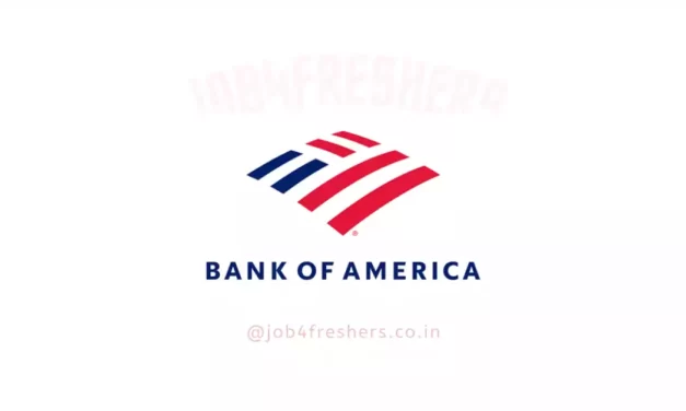 Bank of America Off Campus Drive for freshers | Apply Now