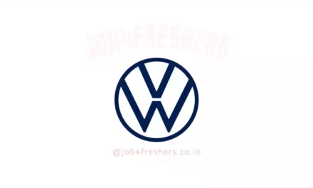 Volkswagen Off Campus Drive 2022 | Software Engineer Trainee | Apply Now