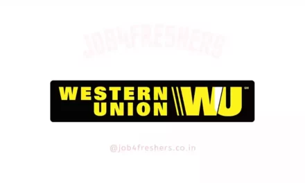 Western Union Recruitment 2022 | Trainee Associate | Apply Now!!