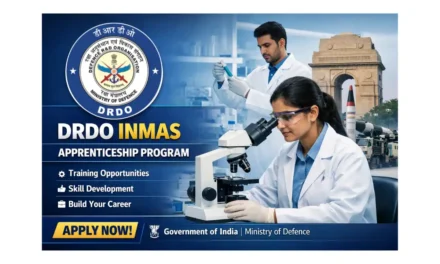 DRDO INMAS Apprentice Recruitment 2026 Notification is out | 38 Apprentice Vacancies