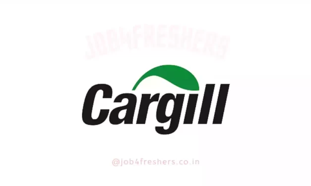 Cargill Off Campus Drive 2023 |Application Development Analyst