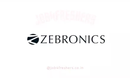 Zebronics Recruitment 2022 | Test R&D engineer| Diploma/ Any Degree