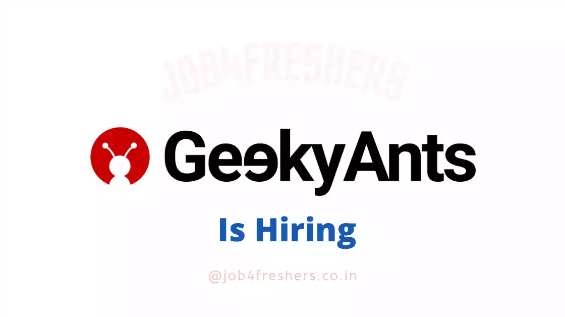 GeekyAnts Off Campus Drive 2022 for Engineer | Apply Now