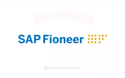 SAP Fioneer Off Campus Drive 2022 | Graduate Engineer Trainee | Apply Now!