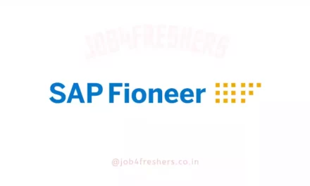 SAP Fioneer Off Campus Drive 2022 | Graduate Engineer Trainee | Apply Now!