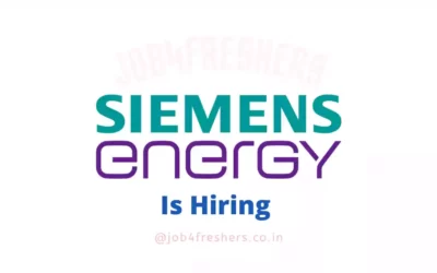 Siemens Energy Internship 2026 | Gurugram and Pune location