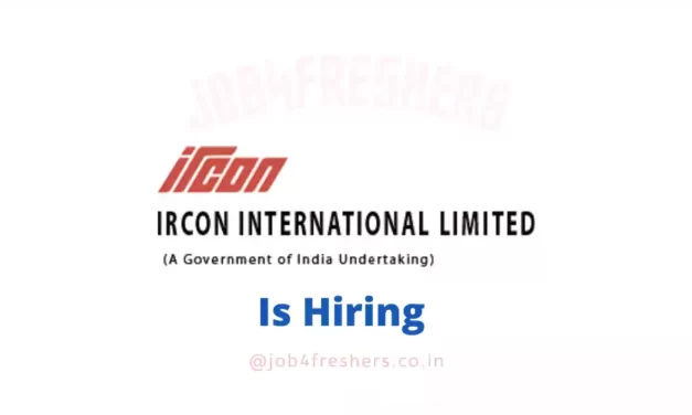 IRCON Recruitment 2022 for Graduate/Diploma Apprentices | Last Date: 17 August 2022