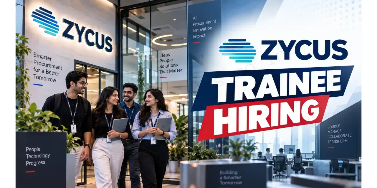 Zycus Hiring Trainee for Business Development Executive | Apply Now!