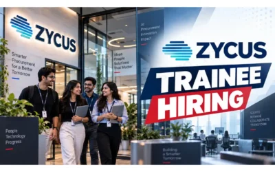 FRESHERS JOBS 11 Zycus Hiring Trainee for Business Development Executive | Apply Now!