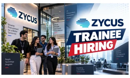 Zycus Hiring Trainee for Business Development Executive | Apply Now!