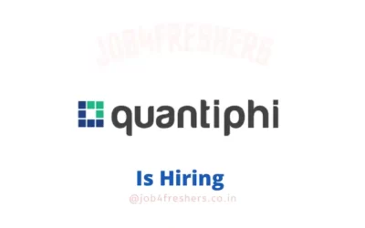 Quantiphi Off Campus Hiring | Framework Engineer | Apply Now