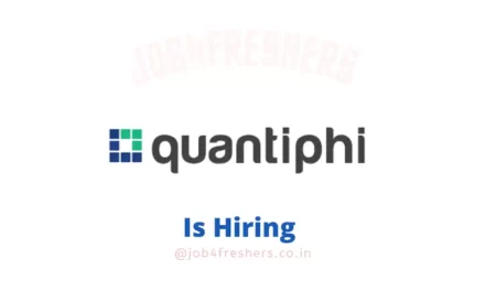 Quantiphi Off Campus Hiring | Framework Engineer | Apply Now