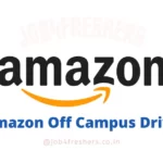 Amazon Off Campus Drive 2023 | Fresher| Data Engineer  Apply Now!!