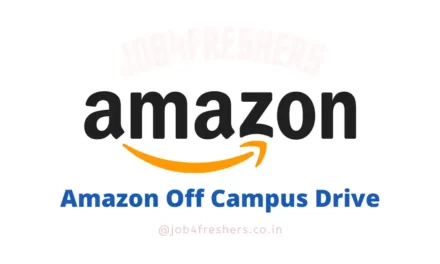 Amazon Off Campus Drive 2023 | FTE Hiring | Full Time