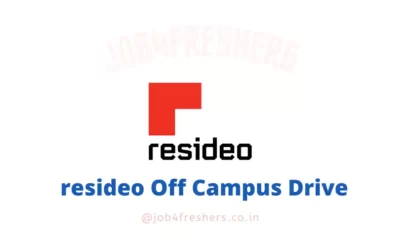 Resideo Off Campus Drive 2023 | Fresher | Apply Now