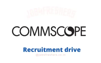 FRESHERS JOBS 8 CommScope Recruitment 2022 |Software Engineer |Apply Now