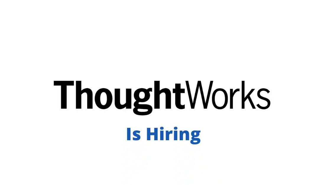 ThoughtWorks Work From Home 2022 |Graduate Developer