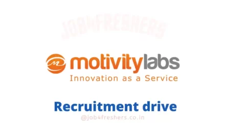 Motivity Labs Recruitment 2022 |Data Science |Apply Now!!