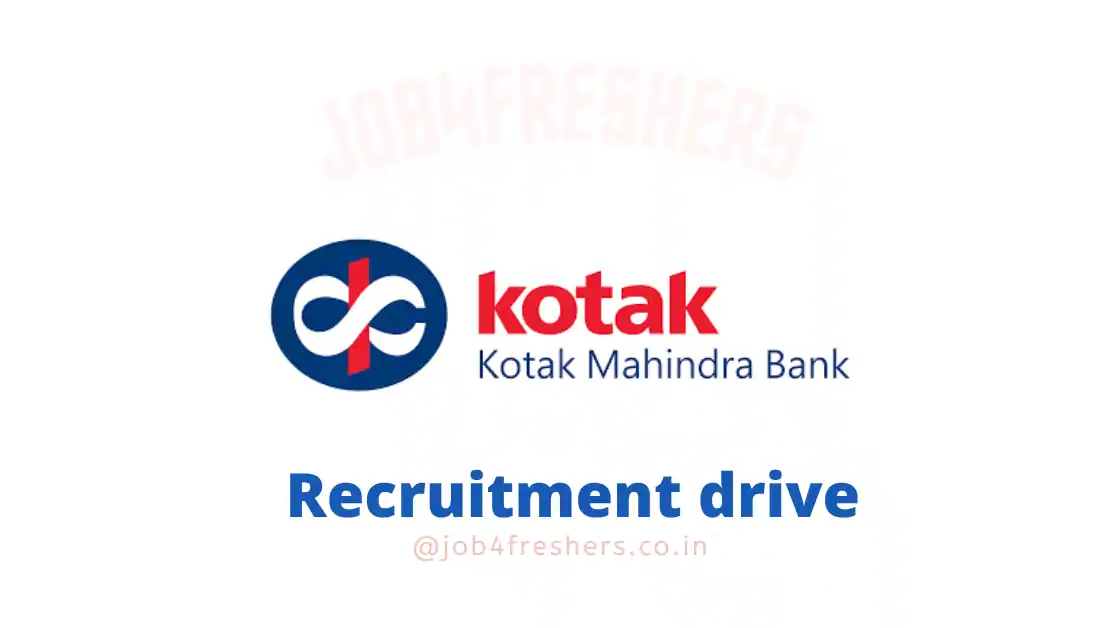 Kotak Mahindra Bank Recruitment 2023 |Team Member |Direct Link