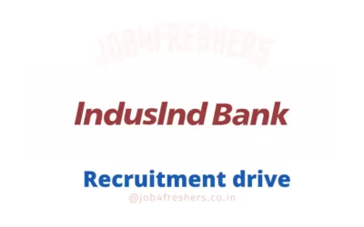 FRESHERS JOBS 10 IndusInd Bank Off Campus Drive 2023 | Data Analyst | Apply Now