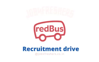 FRESHERS JOBS 3 redBus Off Campus Hiring For Associate Software Engineer | Full Time