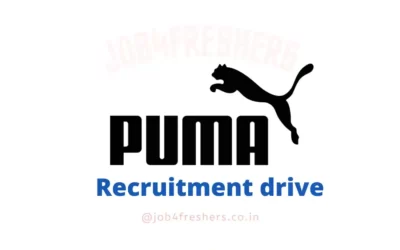 FRESHERS JOBS 6 Puma Off Campus Drive 2023 | Graphic Designing | Direct Link