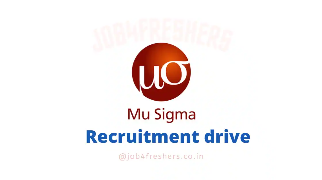 Mu Sigma Off Campus Hiring For Software Engineer | Bangalore | Full Time