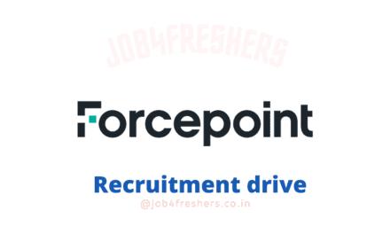 Forcepoint Off Campus 2023 For Internship | Apply Now
